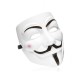 Maska Anonymous Vendeta - Bílá