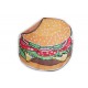 Kulatá plážová podložka Hamburger 135cm