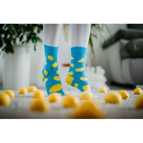 Veselé ponožky HESTY - Citron