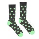 Veselé ponožky HESTY - Pastelka zelená