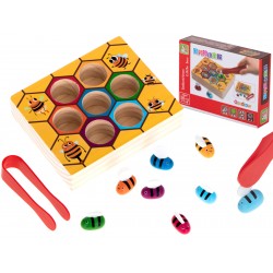 Montessori - vzdělávací hra - včely, včelky, včeličky