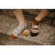 Veselé ponožky Hesty - Kávoľúbič – členkové