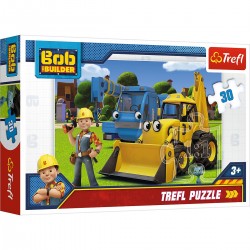 Dětské Puzzle - Stavitel Bob 30 ks