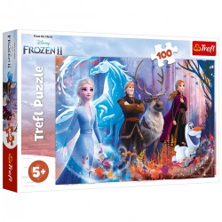 Dětské Puzzle - Frozen 100 ks