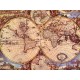 Puzzle starodávná MAPA SVĚTA 1000 dílků