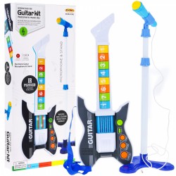 Dětská elektrická kytara s příslušenstvím - GuitarKit