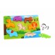 3D detské drevené puzzle - safari 7ks