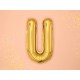 Fóliový balón - zlatý - písmena, 35 cm