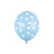 Balón - Tečkovaný - pastelový, 30cm (6ks)