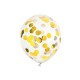 Set balónků - Konfety stříbrné/zlaté, 30cm (6ks)