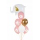 Set balónků na první růček - chlapeček a holčička, 30cm (6ks)