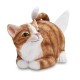 Keramický zásobník na kapesníky - Kočka