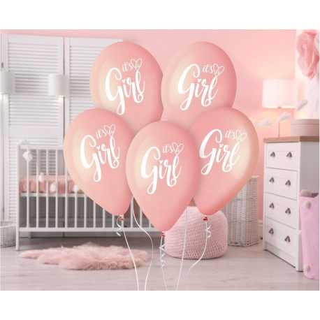 Set balónků - It's a Boy / It's a Girl - 33cm (5ks)
