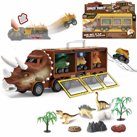 Nákladní automobil s odpalovačem Woopie - Dinosaurie