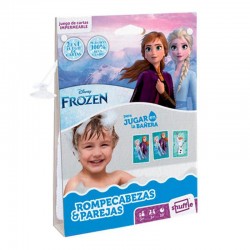 Disney karetní hra do koupele - Frozen 2v1