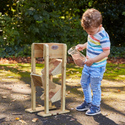 Dětská dřevěná prosévačka na písek - Classic World