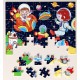 Drevené puzzle - Kozmická výprava 60 dielov