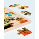 Dřevěné puzzle - Staveniště 60 dílů
