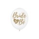 Set balónikov - "Bride to Be" - transparentný, 30cm (6ks)