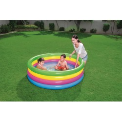 Duhový bazének pro děti 157x46cm Bestway