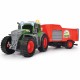Traktor s prívesom na balíky sena - DICKIE Farm 26cm