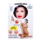Nafukovacia 3D panna s vibračným vajíčkom - Angelina