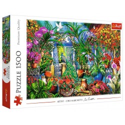 Puzzle - Tajemná zahrada 1500 dílů