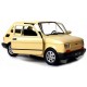 Kovový model auta - Nex 1:34 - Fiat 126