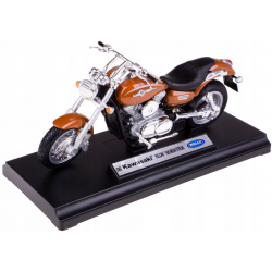 Model motorky na podstave - Welly 1:18 - 2002 Kawasaki Vulcan 1500