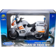 Model motorky na podstave - Welly 1:18 - BMW R1100 RT (RESCUE SERIES)