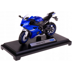 Model motorky na podstavě - Welly 1:18 - Yamaha YZF-R6