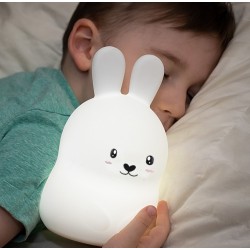 Nabíjecí LED noční lampička - Bunny 14cm