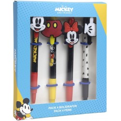 Sada kuličkových per - Mickey and Friends (4ks)