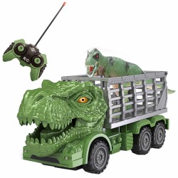 Dino-Truck na diaľkové ovládanie s klietkou