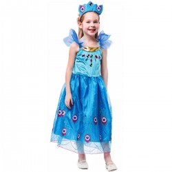Dětský kostým - Páví princezna (6-8 let)