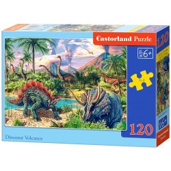Puzzle Castorland - Jura-World 120 dílků