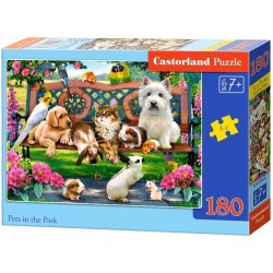 Puzzle Castorland - Zvířátka v parku 180 dílků