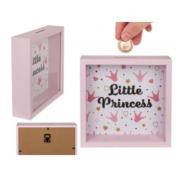 Drevená pokladnička - Little Princess