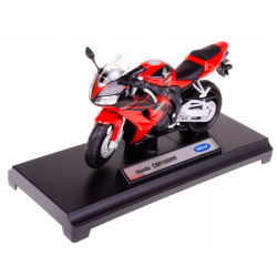 Model motorky na podstavě - Welly 1:18 - Honda CBR 1000RR