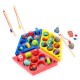 Drevená magnetická hra pre deti - Hexagon Fishing