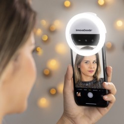 Nabíjecí kruhové selfie světlo Instahoop InnovaGoods