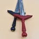 Stredoveká detská drevená zbraň - Gotický meč