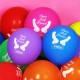 Set barevných balonů "Super Dick Forever", 30cm (7ks)