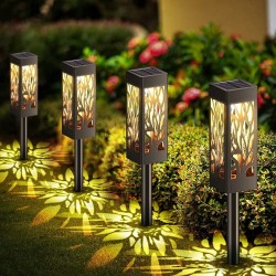 Solárne záhradné lampy - Flames - 4ks