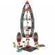 Drevený domček pre astronauta - Vesmírna raketa 84cm