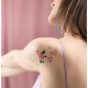 Dočasné tetování pro děti - Flowers - 19ks