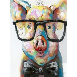 5D Diamantová mozaika - Mr. Pig