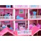 Rozprávkový kaštieľ pre bábiky s terasou - Beautiful Home 222ks