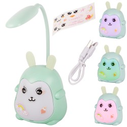 Detská nočná RGB USB lampička - Lovely Bunny
