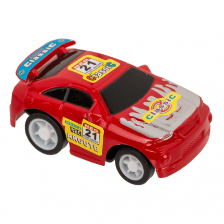 Mini závodné autíčko pre deti - Pull Back 5,5x4 cm